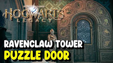 hogwarts legacy ravenclaw tower door puzzle|Arithmancy Door Ravenclaw Tower